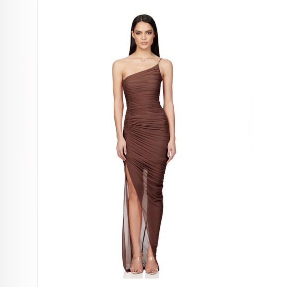 Viki Gown - Chocolate